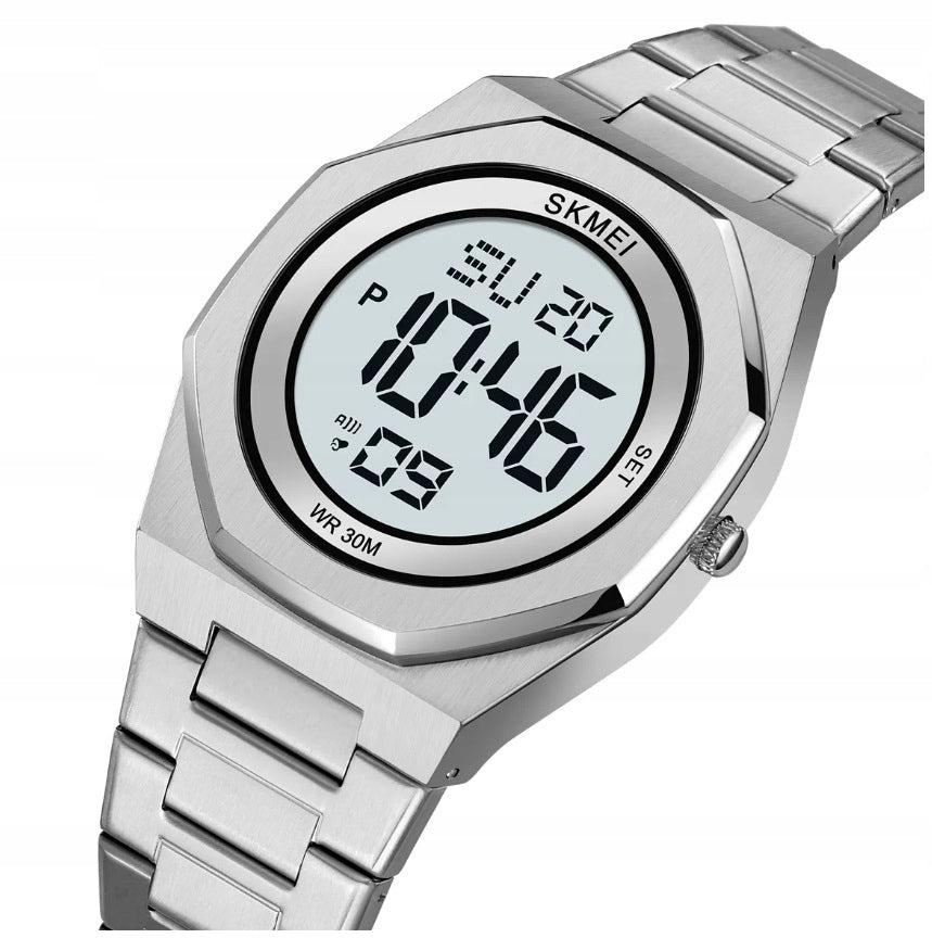 Men's watch SKMEI skm.124791b.mn electronic bracelet readable dial