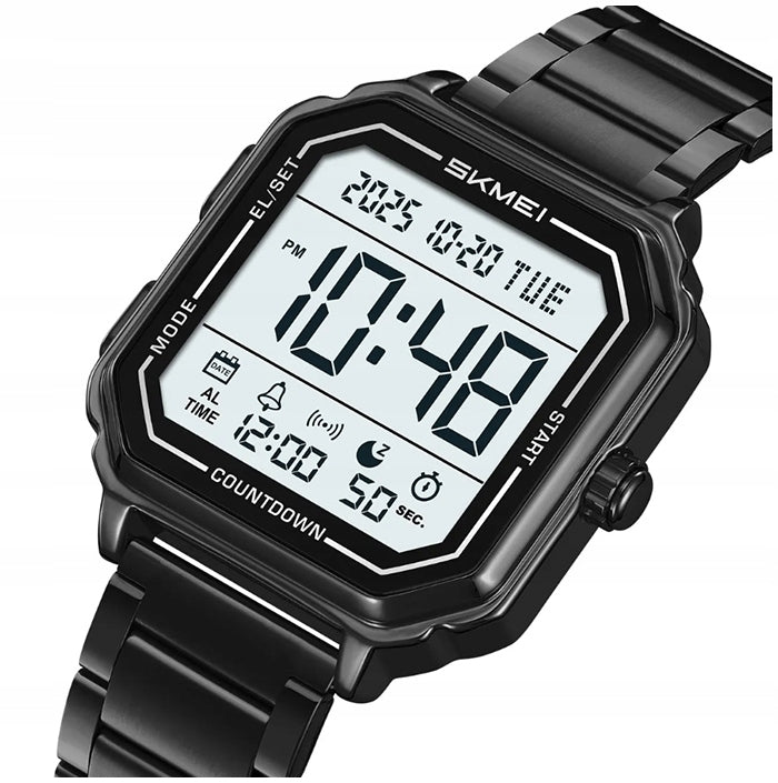 Men's watch SKMEI skm.125591b.mn bracelet electronic stopwatch alarm Packaging status original