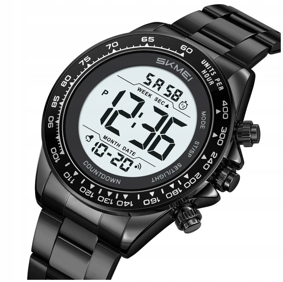 Men's watch SKMEI skm.126591c.mn electronic bracelet readable dial