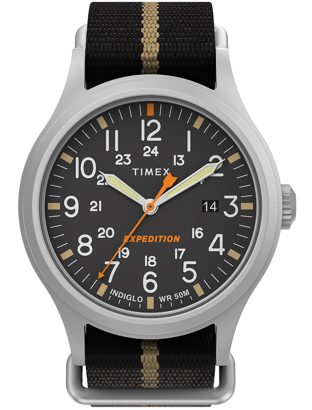 Men's watch TIMEX EXPEDITION backlight waterproof date readable