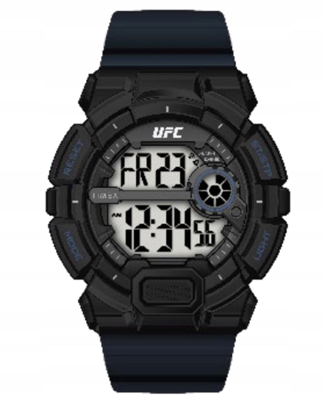 Men's watch TIMEX UFC WR50 sports backlight INDIGLO stopwatch alarm