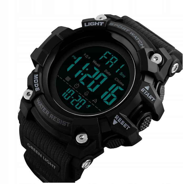 Men's watch electronic alarm stopwatch LED date many functions Brand no brand