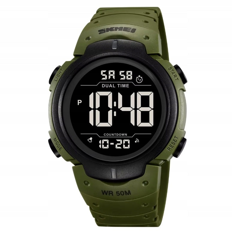 Men's watch electronic sports readable dial many functions Brand no brand
