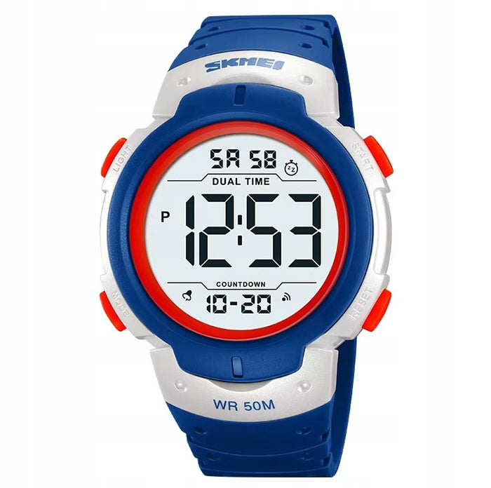 Men's watch electronic sports readable dial many functions
