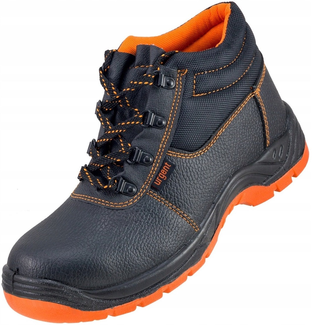 Men's work shoes Protective LEATHER SHOES WITHOUT LIFT HEALTH AND SAFETY URGENT 43