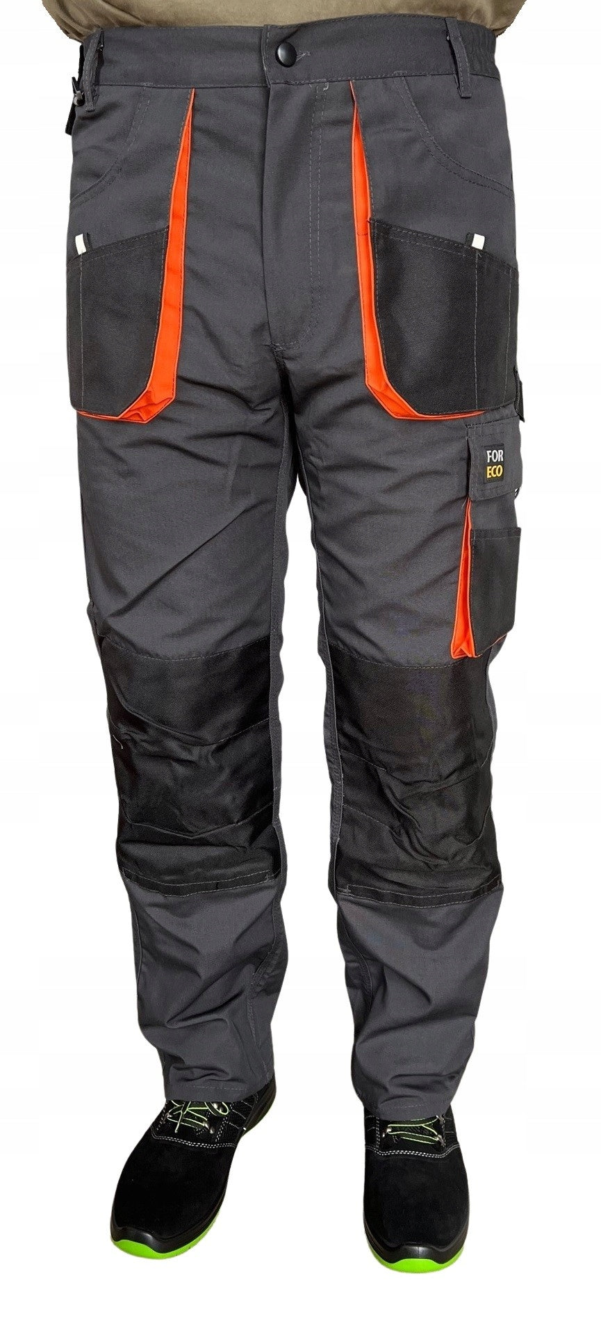 Men's work trousers for belt FORECO assembly strong TRIPLE SEAMS r. 50 Brand Reis