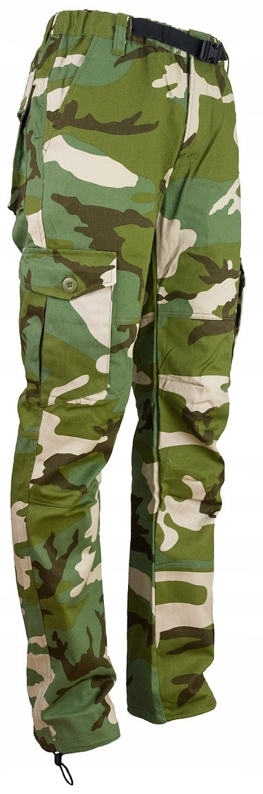 Men's work trousers for belt MORO cotton camo trousers 100% cotton Manufacturer code 740_spodnie CAMO ARMY
