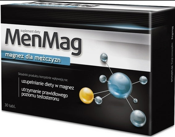 MenMAG magnesium for men 30 tablets
