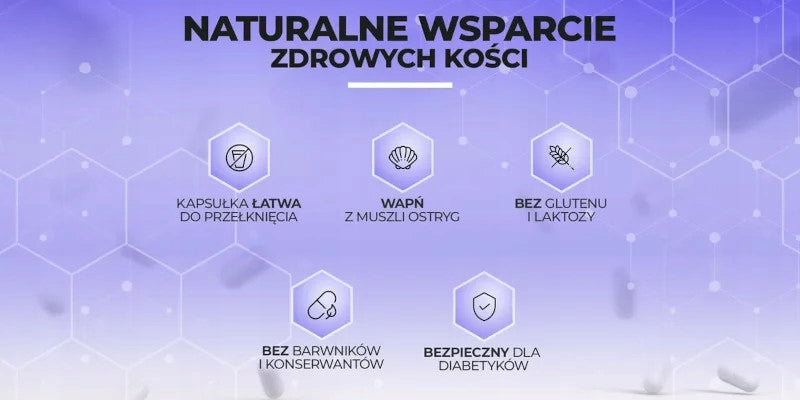 Menachinox CA 1000 Xenico Pharma Natural Calcium for Bone – 100 capsules Manufacturer code 5905279876590