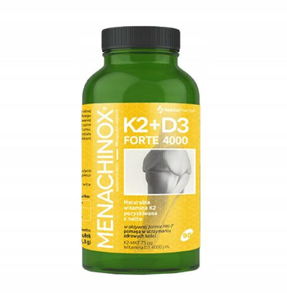 Menachinox K2+D3 Forte 4000 90 capsules