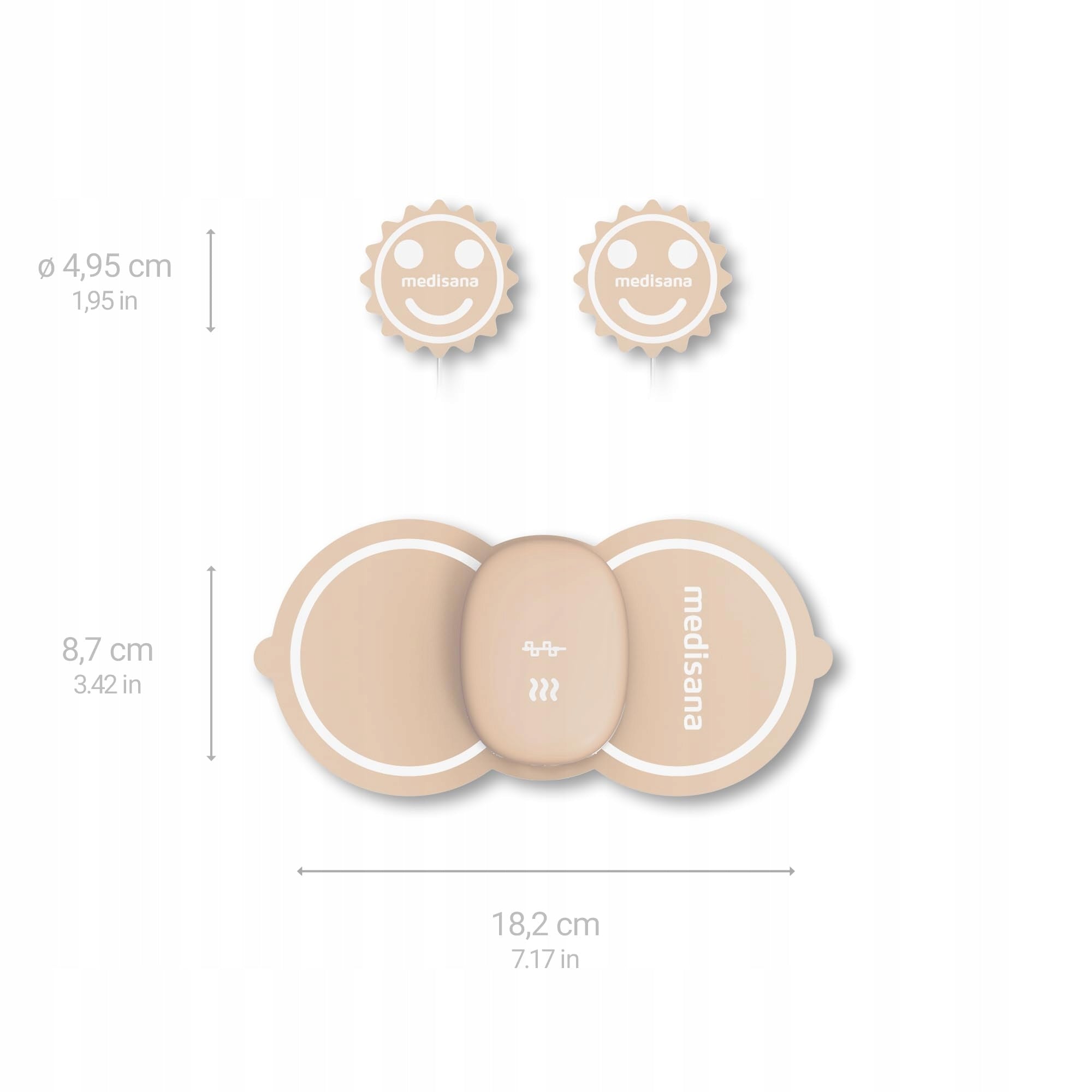 Menstrual Pain Relief Device Medisana TT 250 Packaging status original