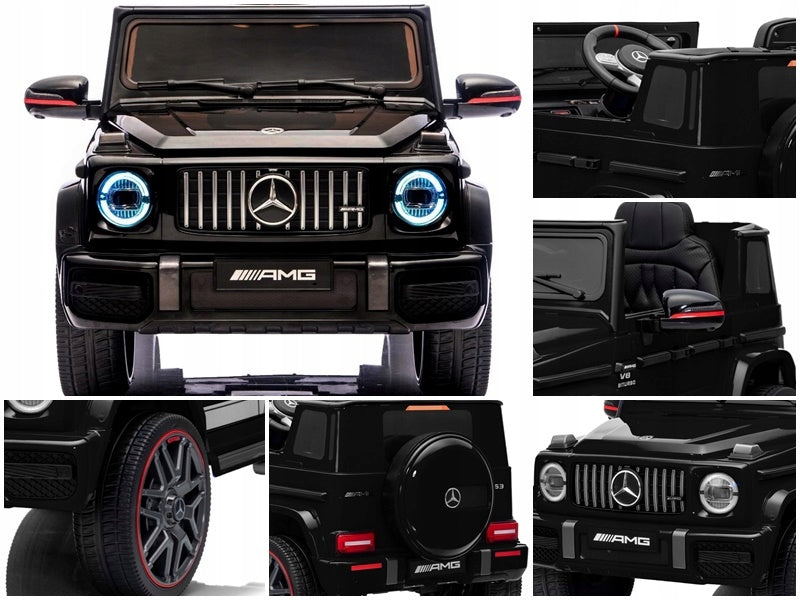 Mercedes AMG G63 4x4 Auto Battery Operated LEATHER Pilot Lithium-Ion Battery Brand R-sport