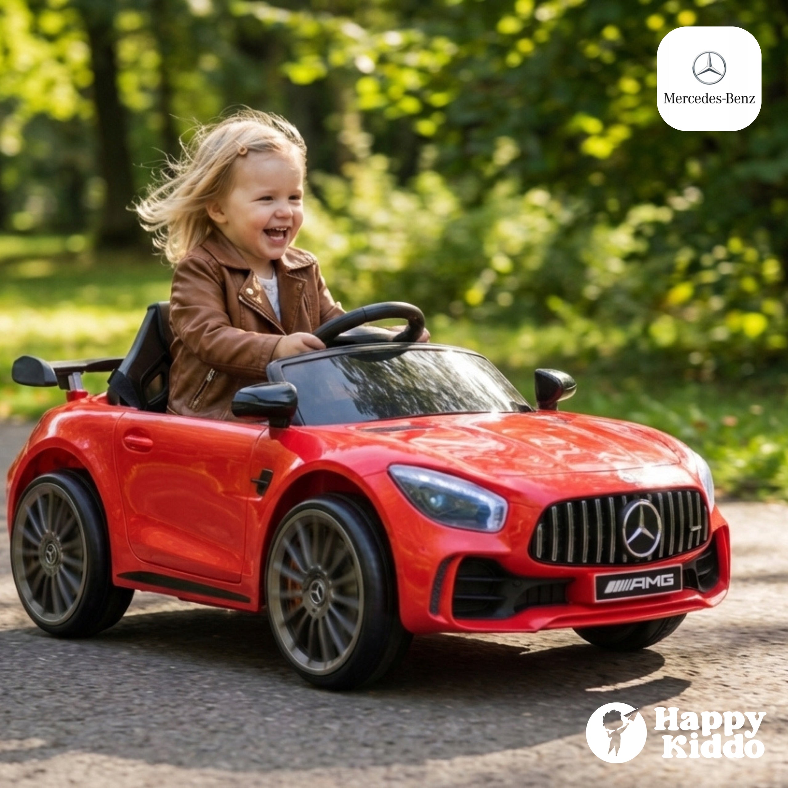 Mercedes Electric car battery Vehicle for children GTR pilot Packaging status original