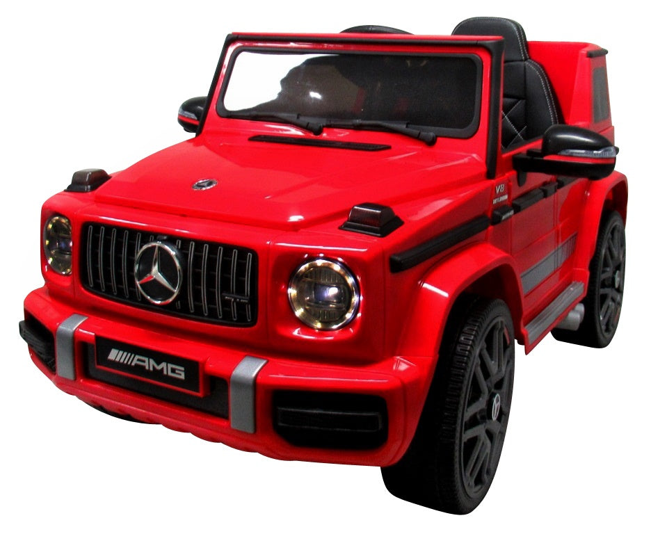 Mercedes G63 r Auto for EVA battery LEATHER Remote control Lithium-ion battery Color red