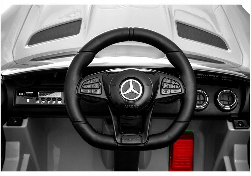 Mercedes GTR Battery Car Silver Lacquered Manufacturer code 5902808158493