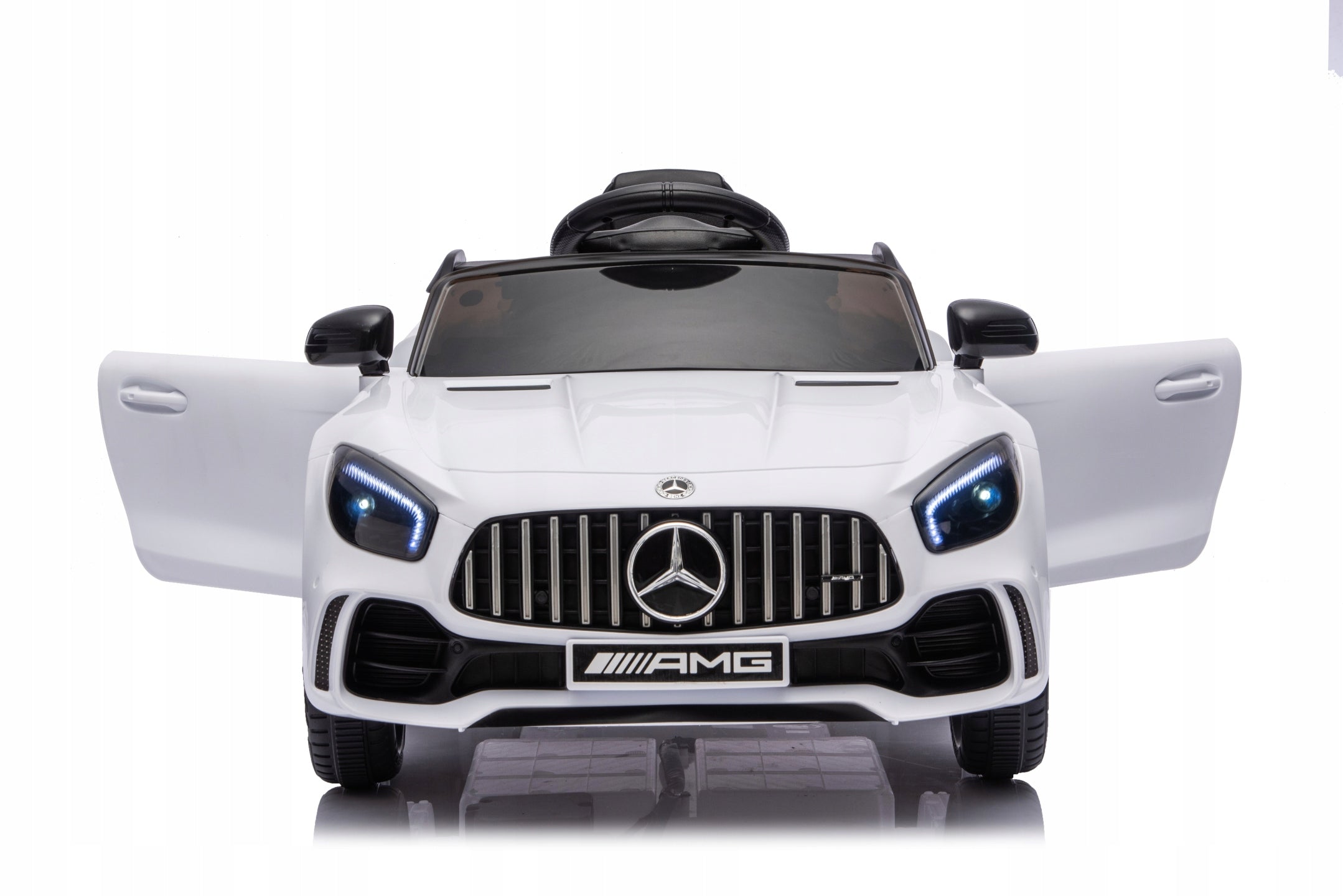 Mercedes GTR-S Auto battery for children LICENSE PILOT WHEEL EVA LEATHER Manufacturer code Mercedes GTR-S