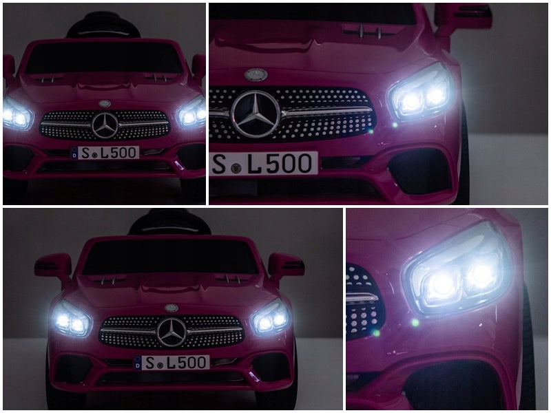 Mercedes SL500 Auto Battery EVA LEATHER Remote Control Lithium-Ion Battery Maximum load 30 kg
