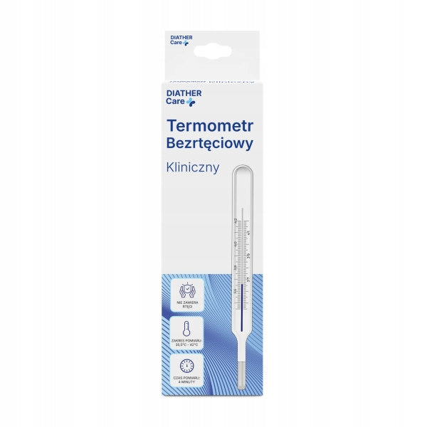 Mercury-Free Clinical Thermometer 1 Piece