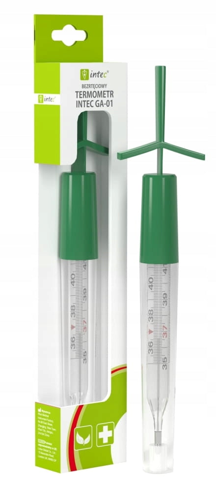 Mercury-free glass thermometer Intec GA-01