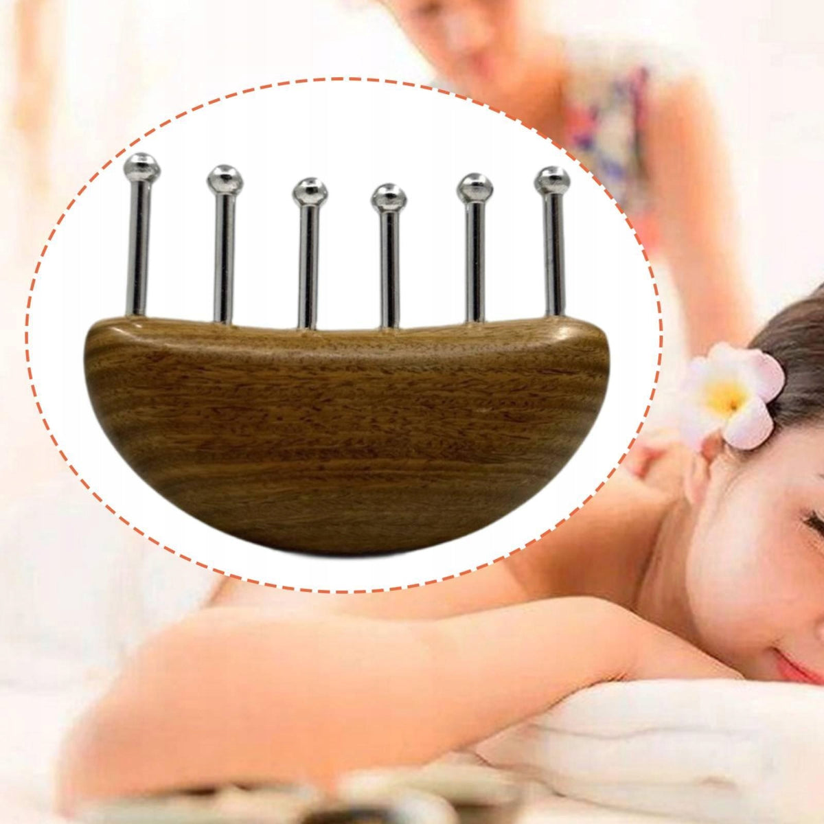 Meridian Massage Comb Handheld Versatile Portable Home Use Birthday Gift