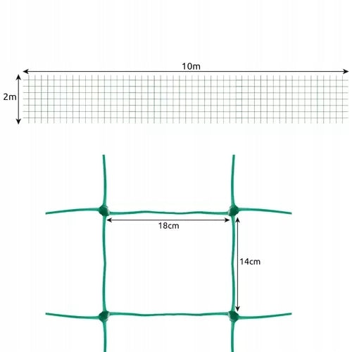Mesh - plant support 2x10m Gardlov 23978 Mesh material plastic