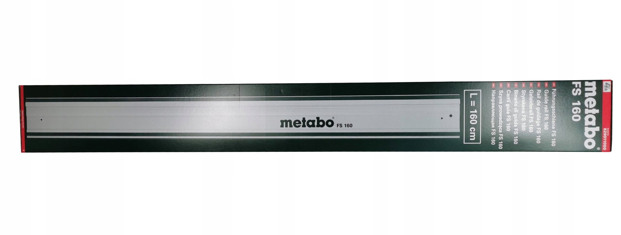 Metabo 629011000 Guide rail FS 160 Product weight with unit packaging 3.13 kg