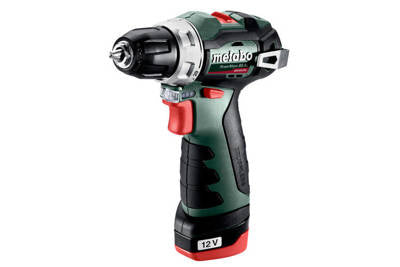 Metabo brushless screwdriver 12V PowerMaxx BS BL 2x2.0Ah LC40 suitcase