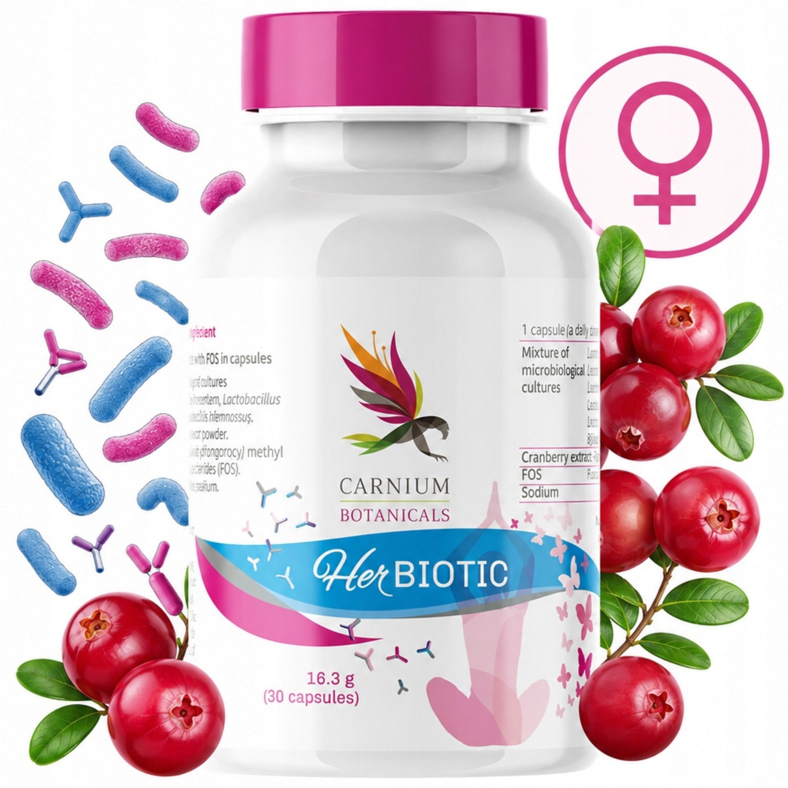 Metabolism Booster Hormonal Balance Carnium Botanicals Her Biotic