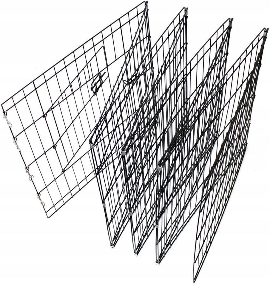 Metal Folding Rabbit Dog Playpen for Home Outdoor Farm Runway Trade name Metalowy Składany Kojec dla Psa Królika do Domu na Zewnątrz Zagroda Wybieg 60cm Klatka modułowa