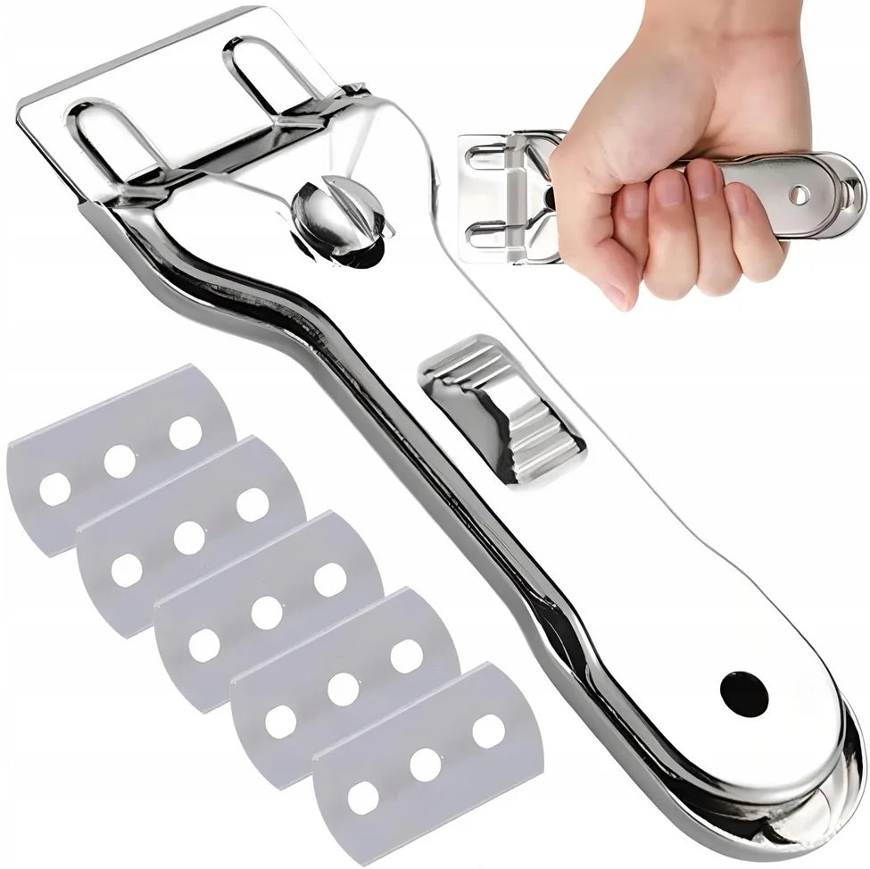 Metal Induction Plate Glass Scraper 6x Ceramic Glass Plate Blades