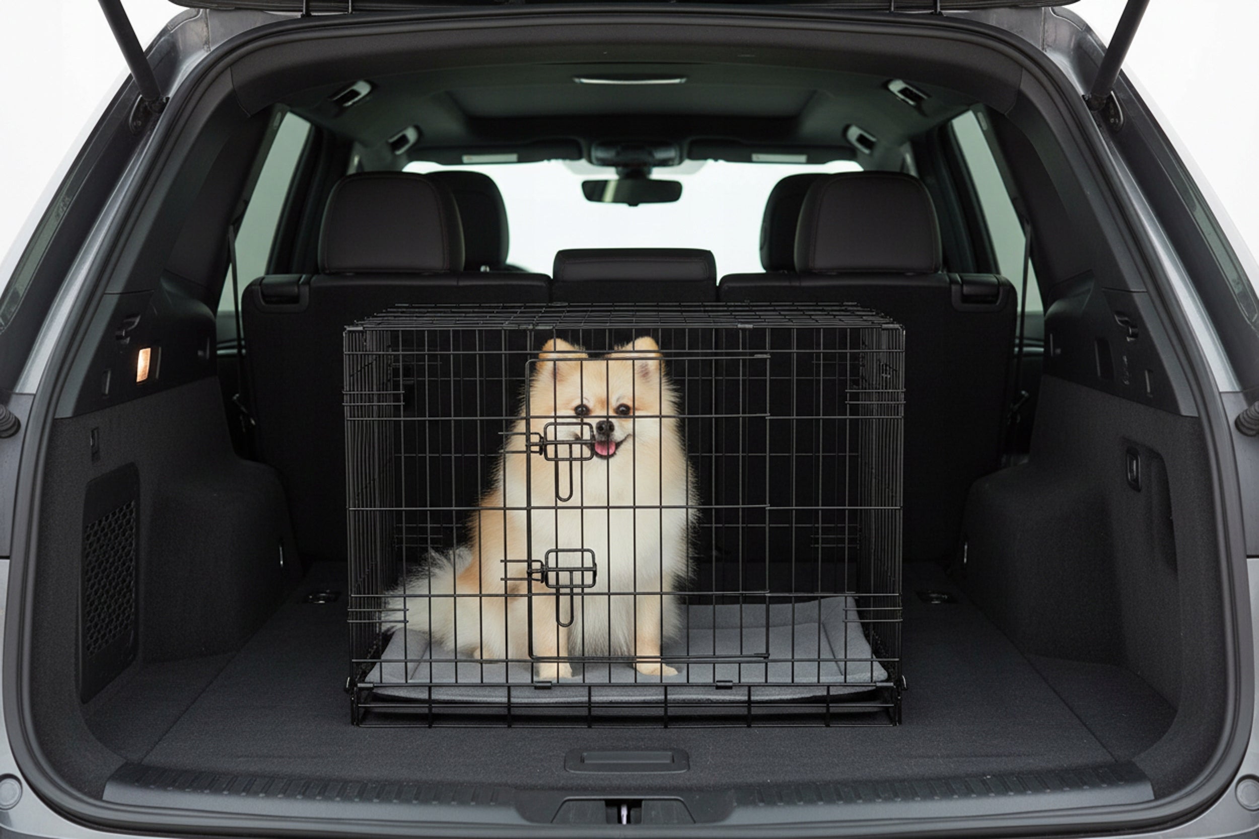 Metal Kennel Cage Dog Transporter 75x45x54 Bed freebie Product width 48 cm