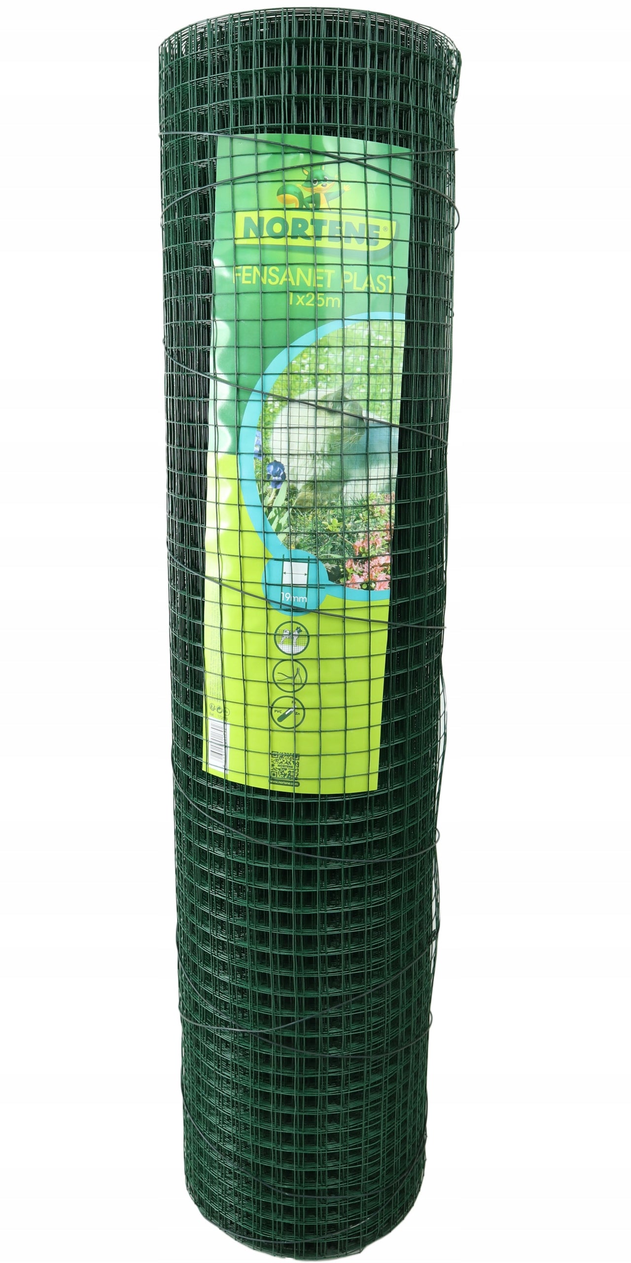 Metal Mesh Coated Welded 1x5m Garden Discount Breeding 6x6mm Mesh material galvanized PVC coated welded
