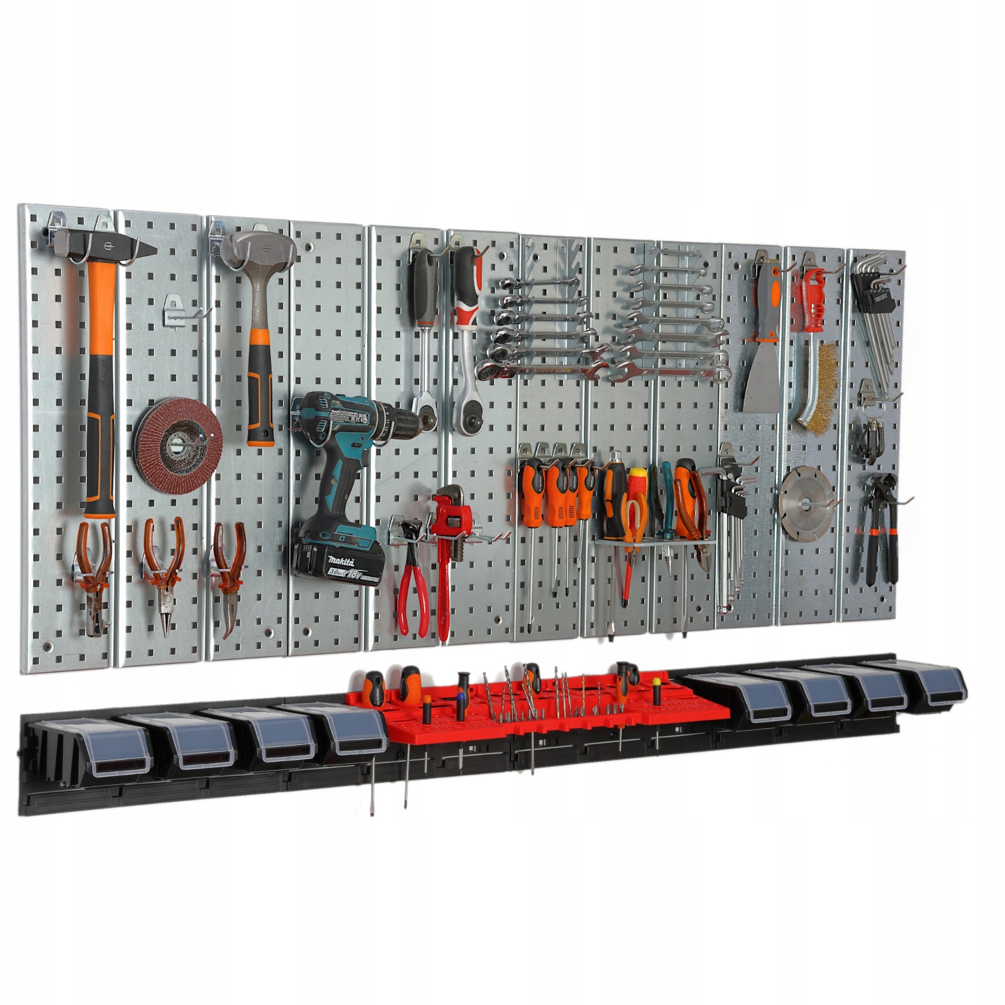 Metal Tool Board Workshop Wall