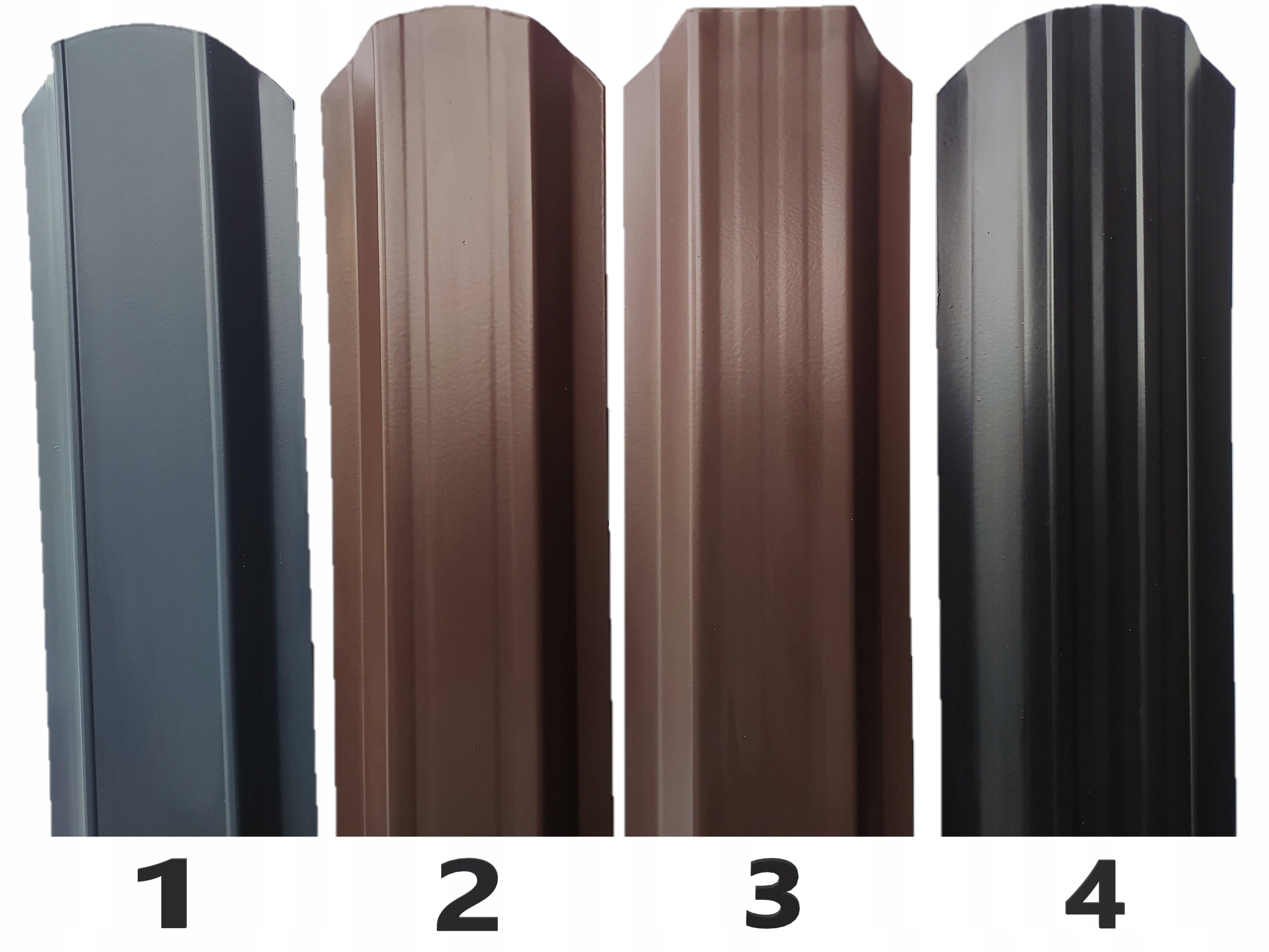 Metal bars gr.0,8mm 11cm fence profile Sigma galvanized 4 patterns Manufacturer code Sigma