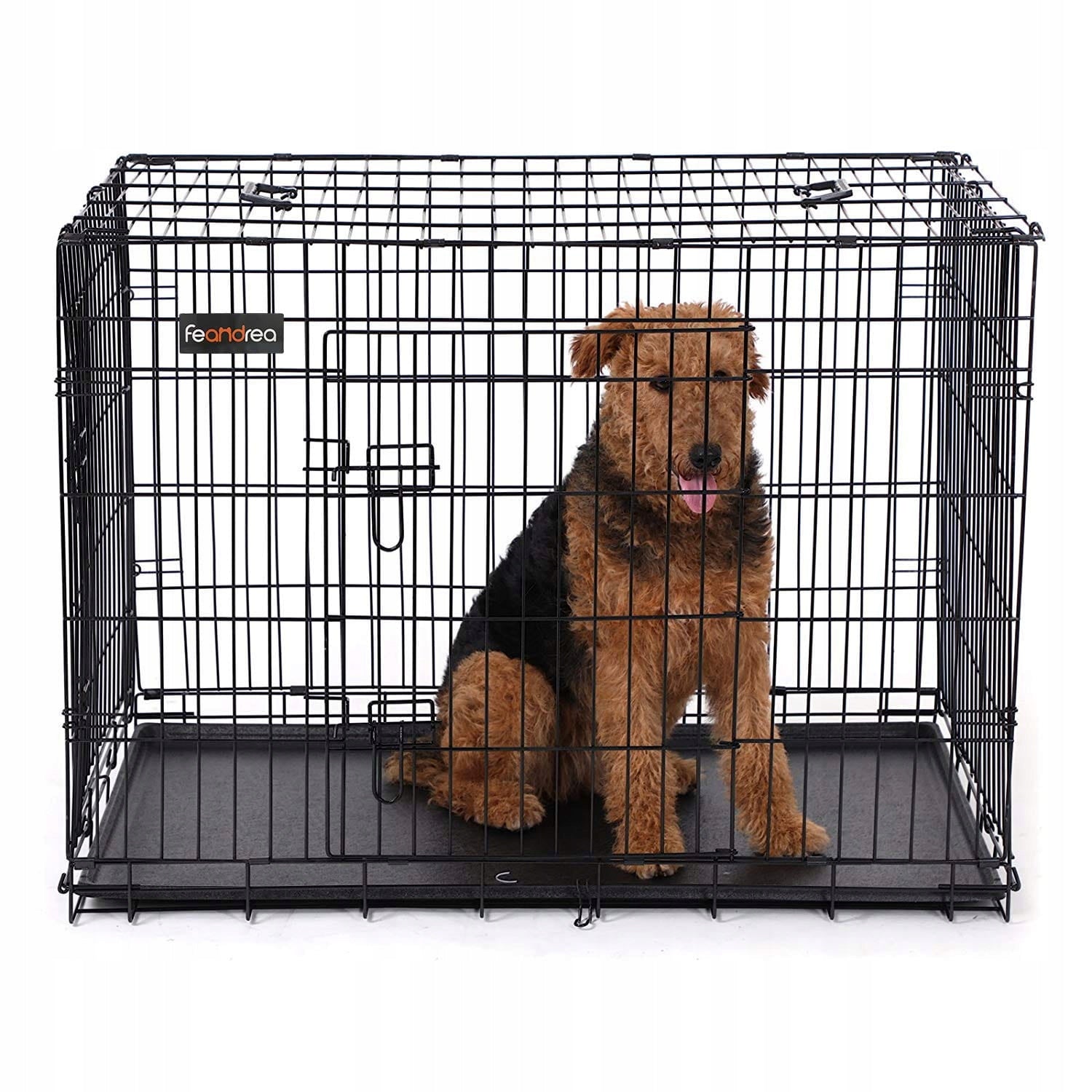 Metal cage Songmics large dog 70 x 106 x 77,5 cm