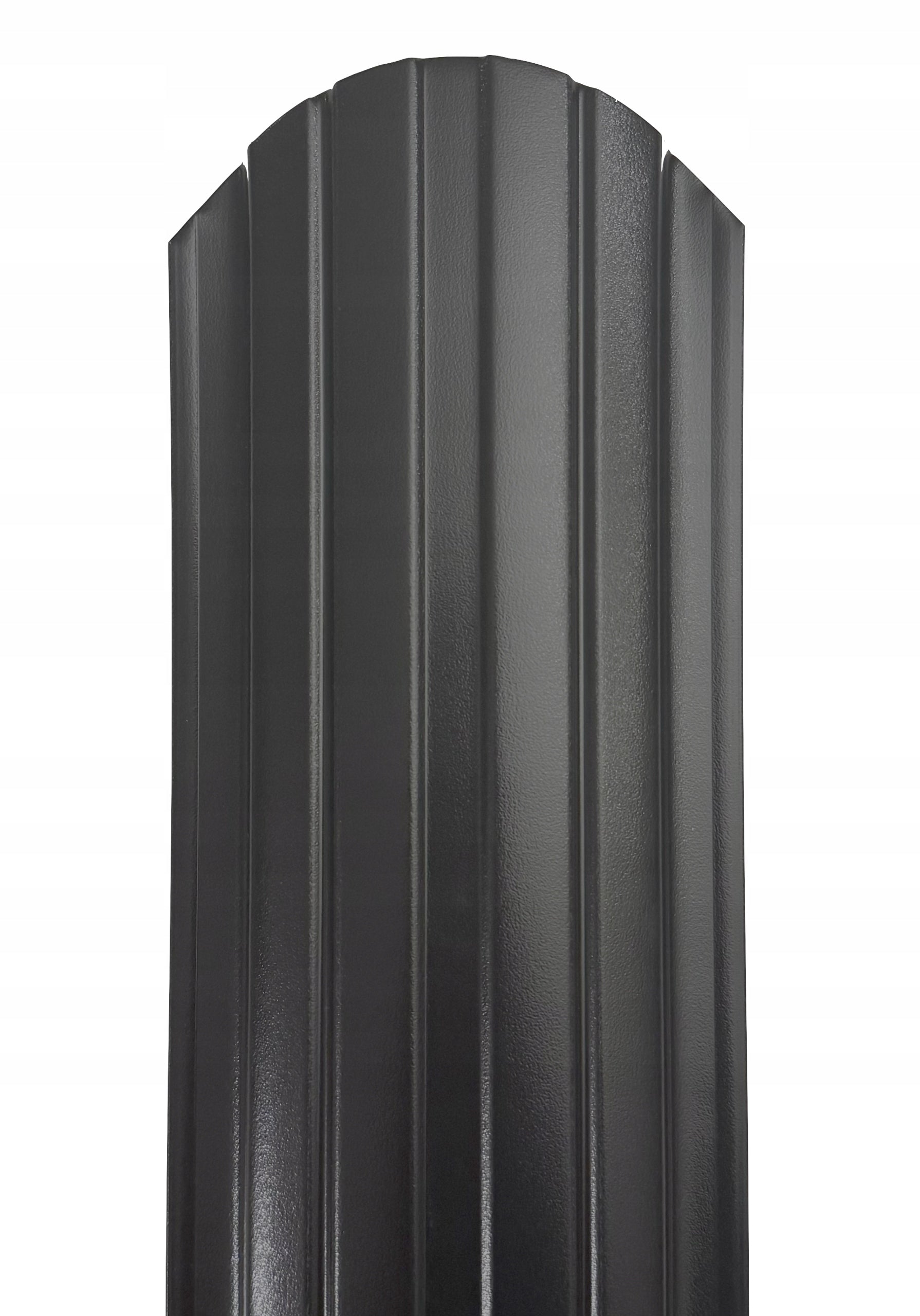 Metal fence bar Black double-sided from 145 to 200cm