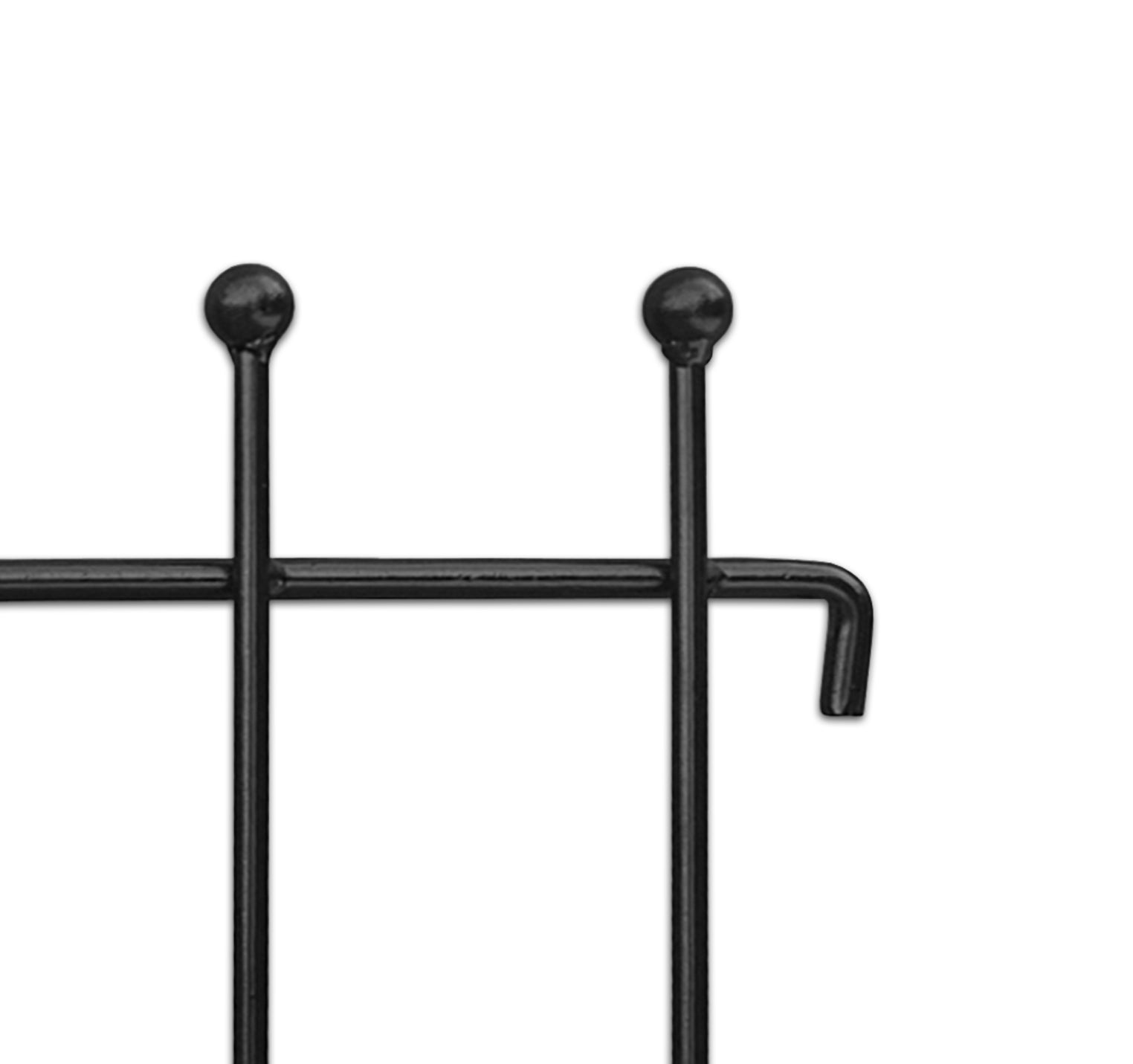 Metal garden fence, edging, fence,palisade full rods STRONG P8 Manufacturer ORNATUM