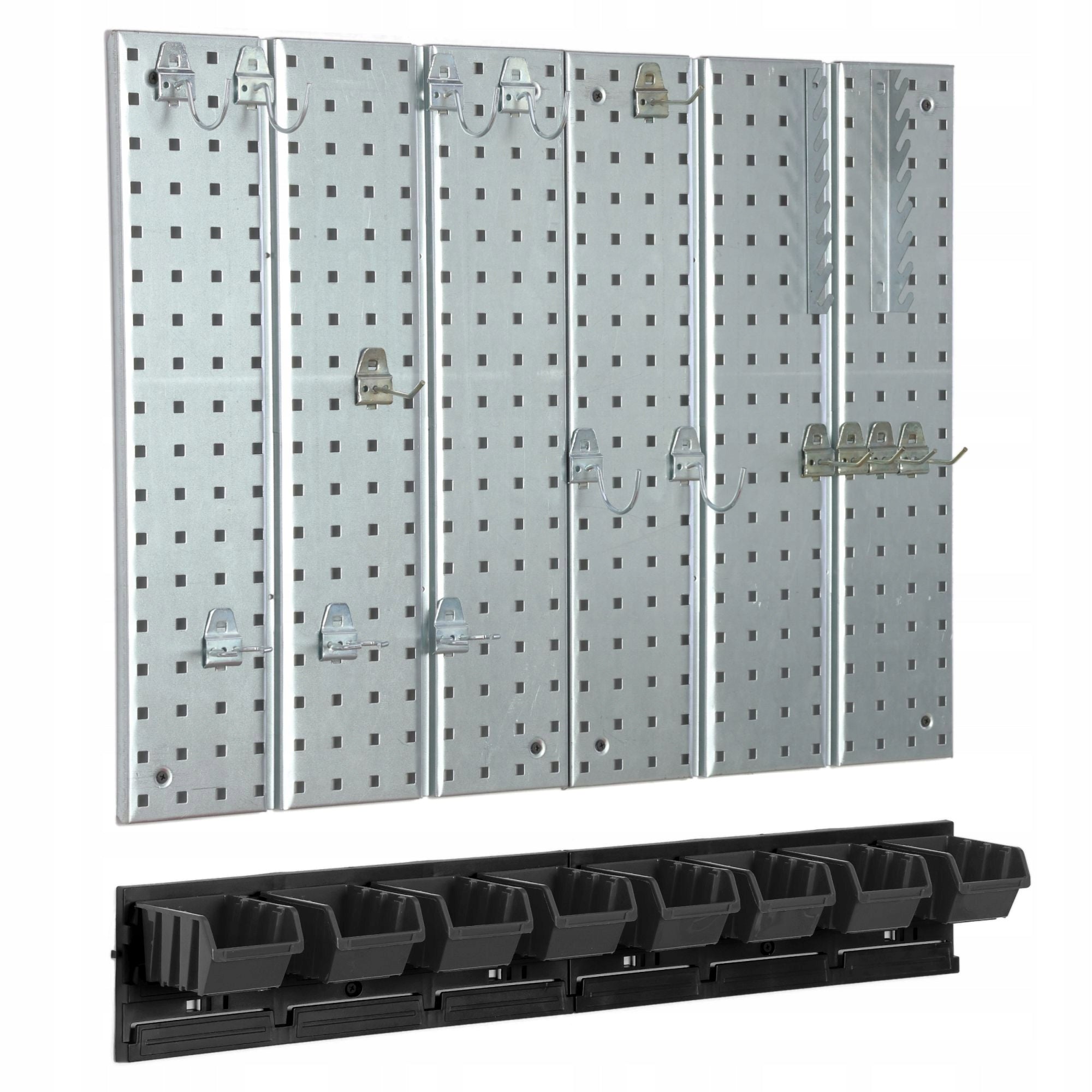 Metal tool board 780 x 713 mm wall 8 cuvettes garage workshop Manufacturer code 5904865724543