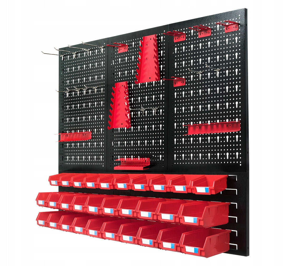 Metal tool board REDATS 119x89,5cm workshop wall 52 el