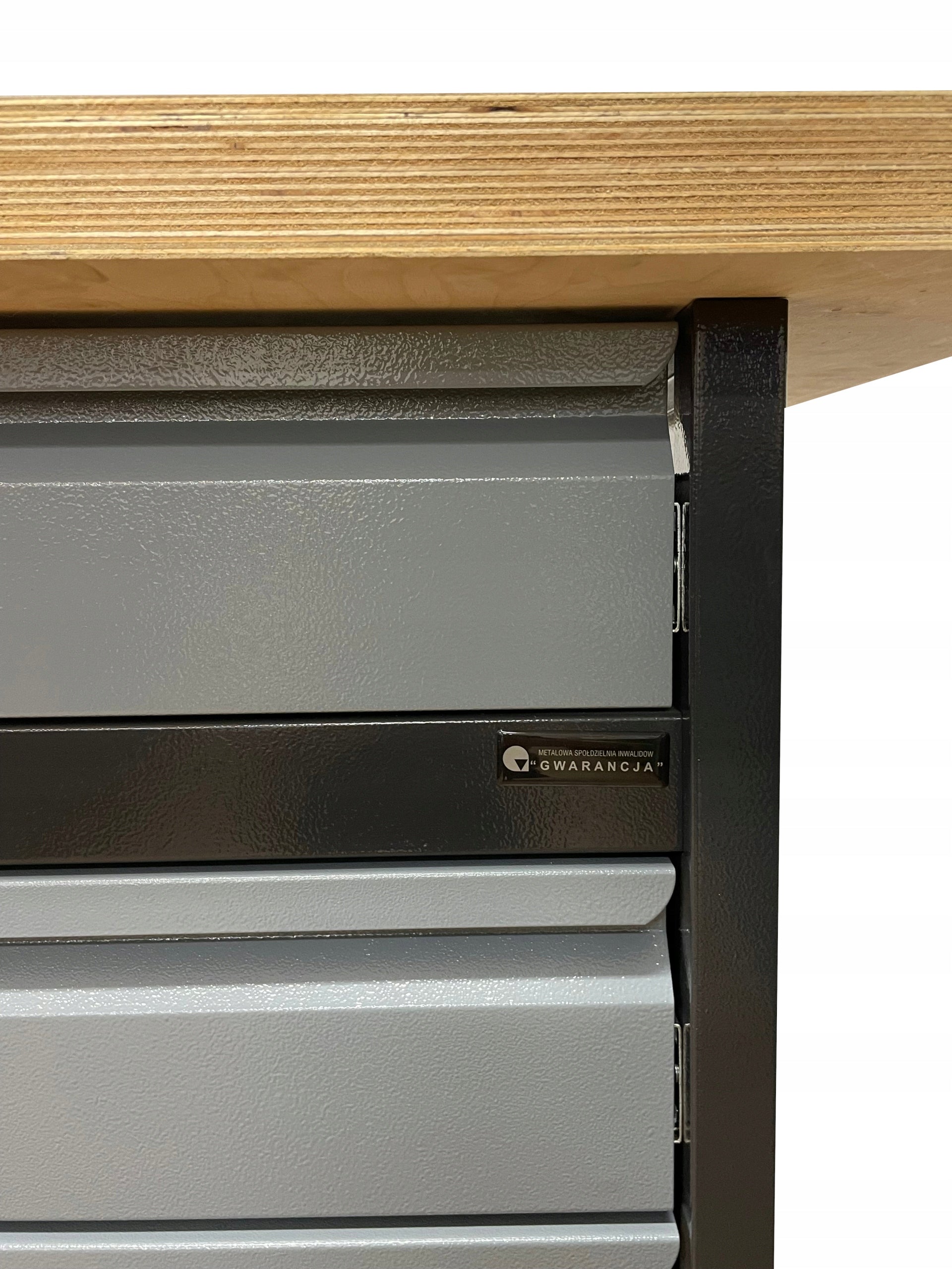 Metal workbench 120 x 60 cm with drawers, work cabinet EAN (GTIN) 5904966036378