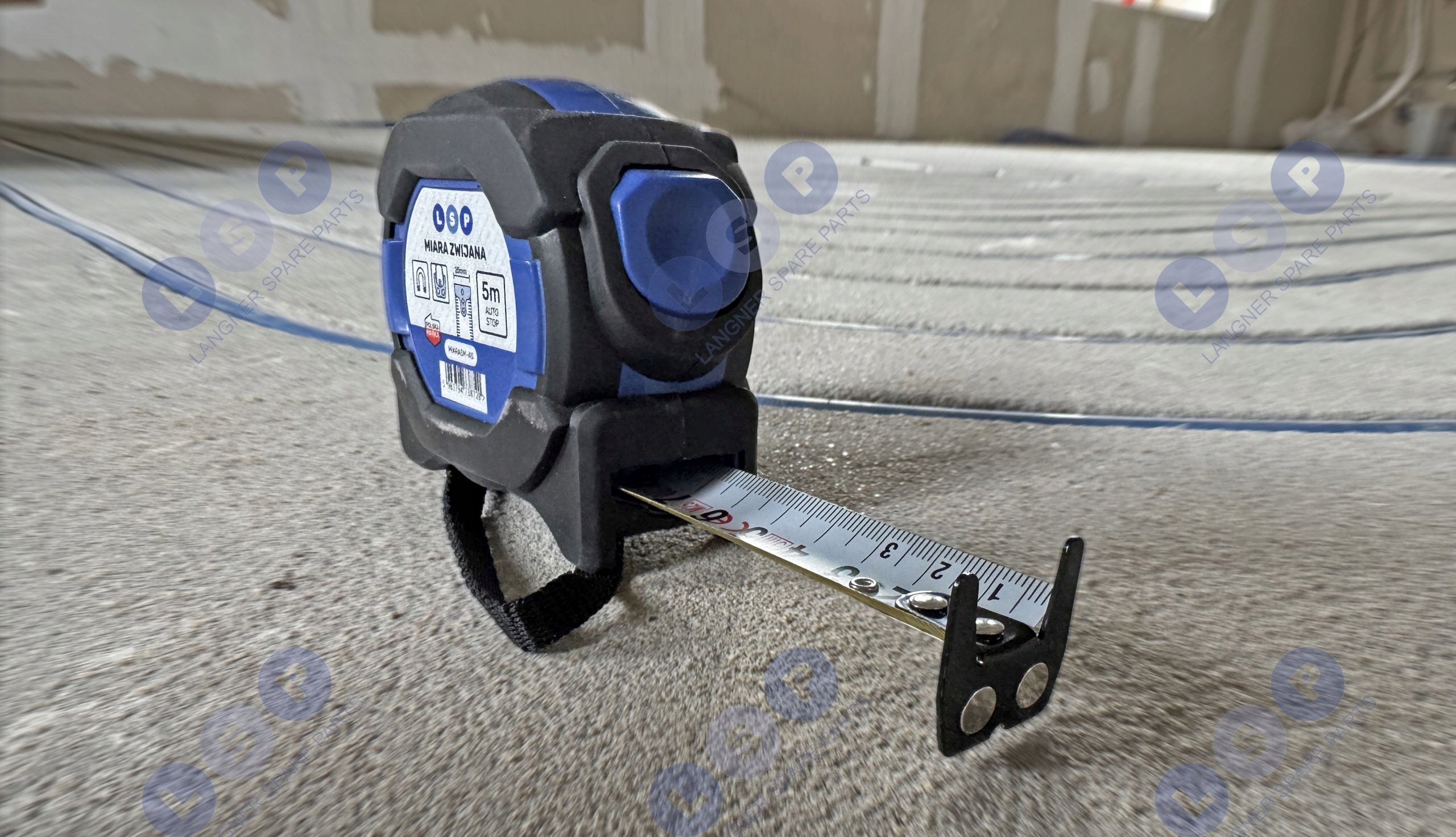 Meter 5m Retractable Measure 25mm Autolock Lock Magnet Eraser Steel Durable Certificates of conformity CE