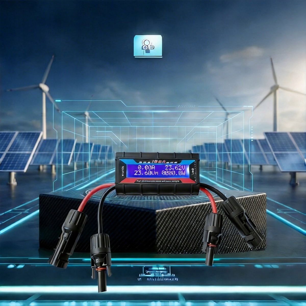 Meter for photovoltaic panels VOLTAGE CURRENT 2026 Brand no brand