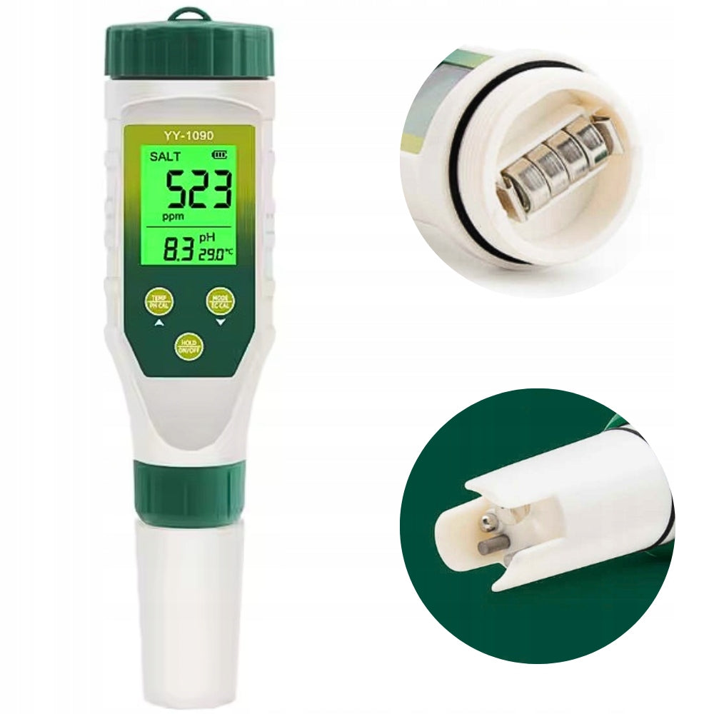 Meter pH Tester TDS EC Water Hardness Electronic Liquid Water Salinity
