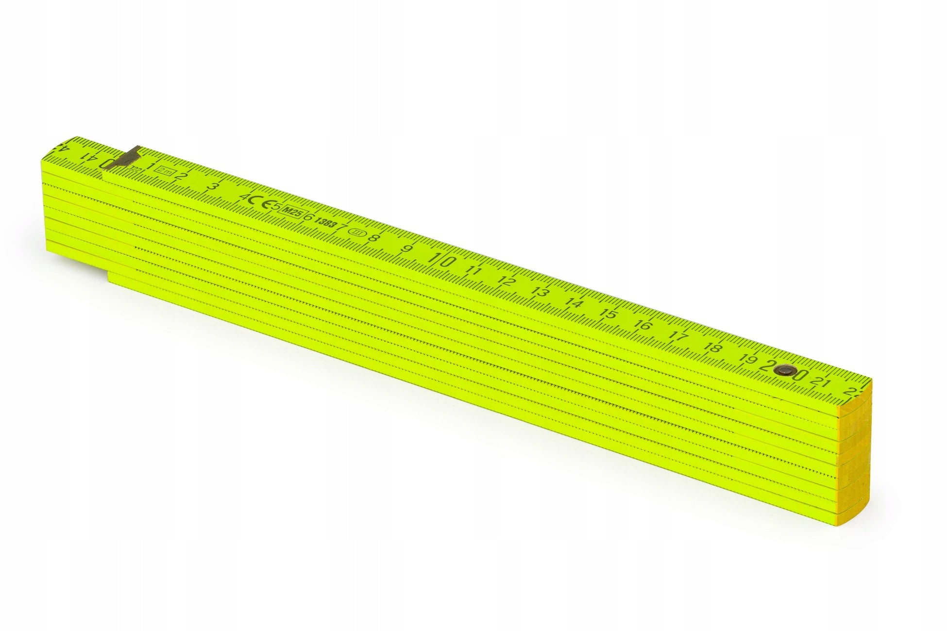 Metrie | Block-72 Skládací metr, neonově-žlutý | 2 m