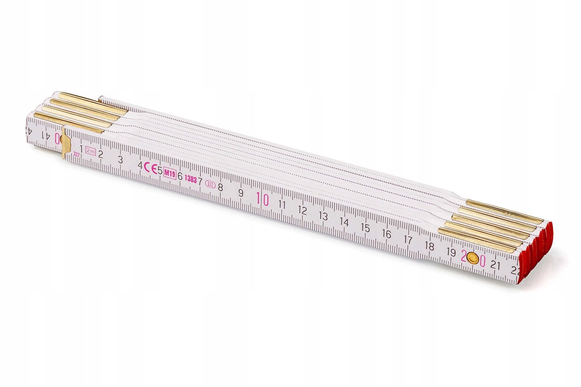 Metrie | PF-10 skládací metr, bílý, 2 m | 10 ks Manufacturer code V01_2BIC04_10