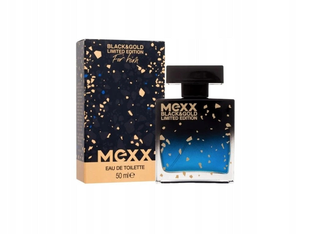 Mexx EDT 50 ml Black&Gold For Him Product weight with unit packaging 0.19 kg