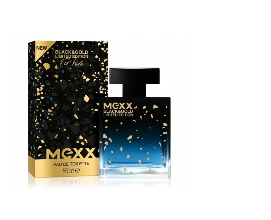 Mexx EDT 50 ml Black&Gold For Him
