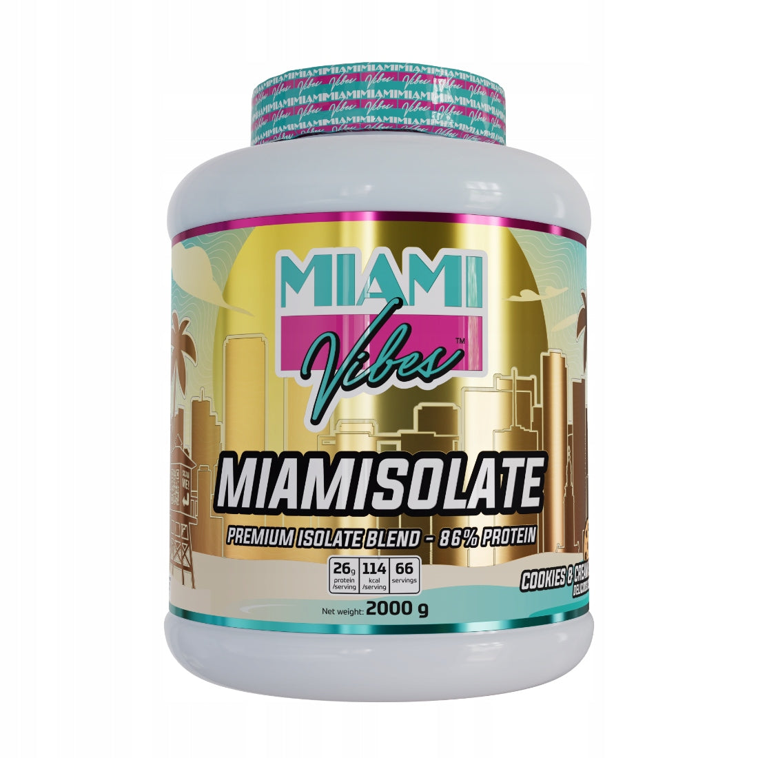 Miami Isolate 2000g cookies cream