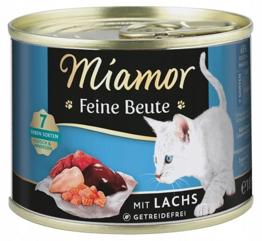 Miamor Feine Beute Salmon Can 185G Manufacturer code 74444