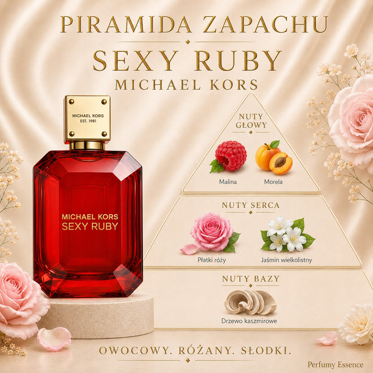Michael Kors Sexy Ruby EDP 50 ml Packaging status original